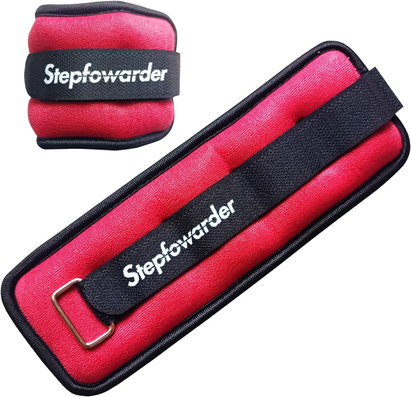 Stepfowarder Ankle/Wrist Weights 0.3-1kg a Pair with Adjustable Strap for Arm, H...