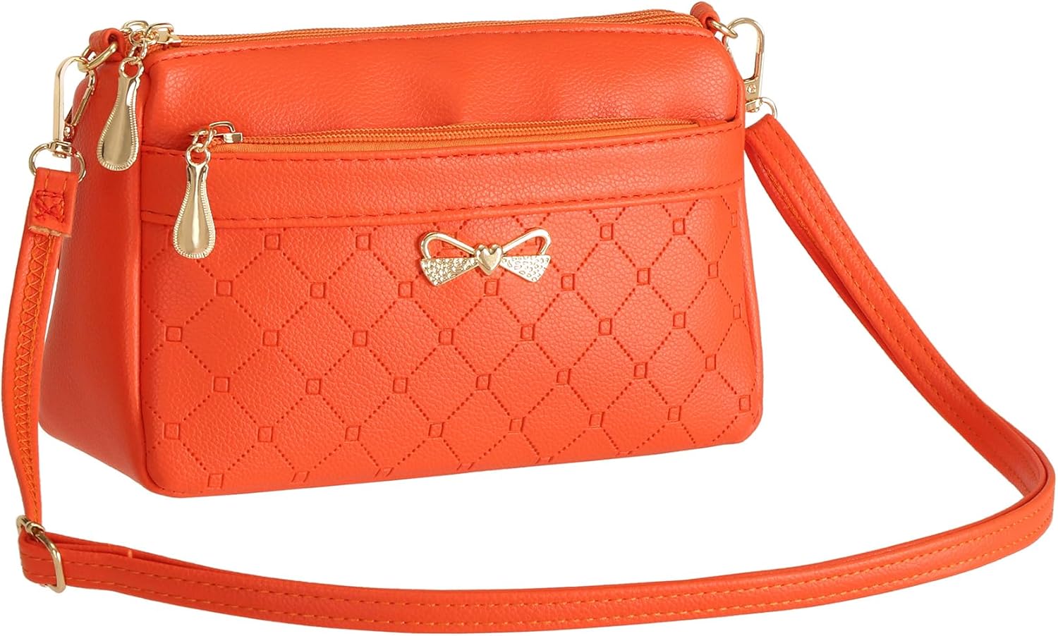 FULEI Women Handbags Shoulder Bags Small Square Soft PU Leather Cross Body Ladie...