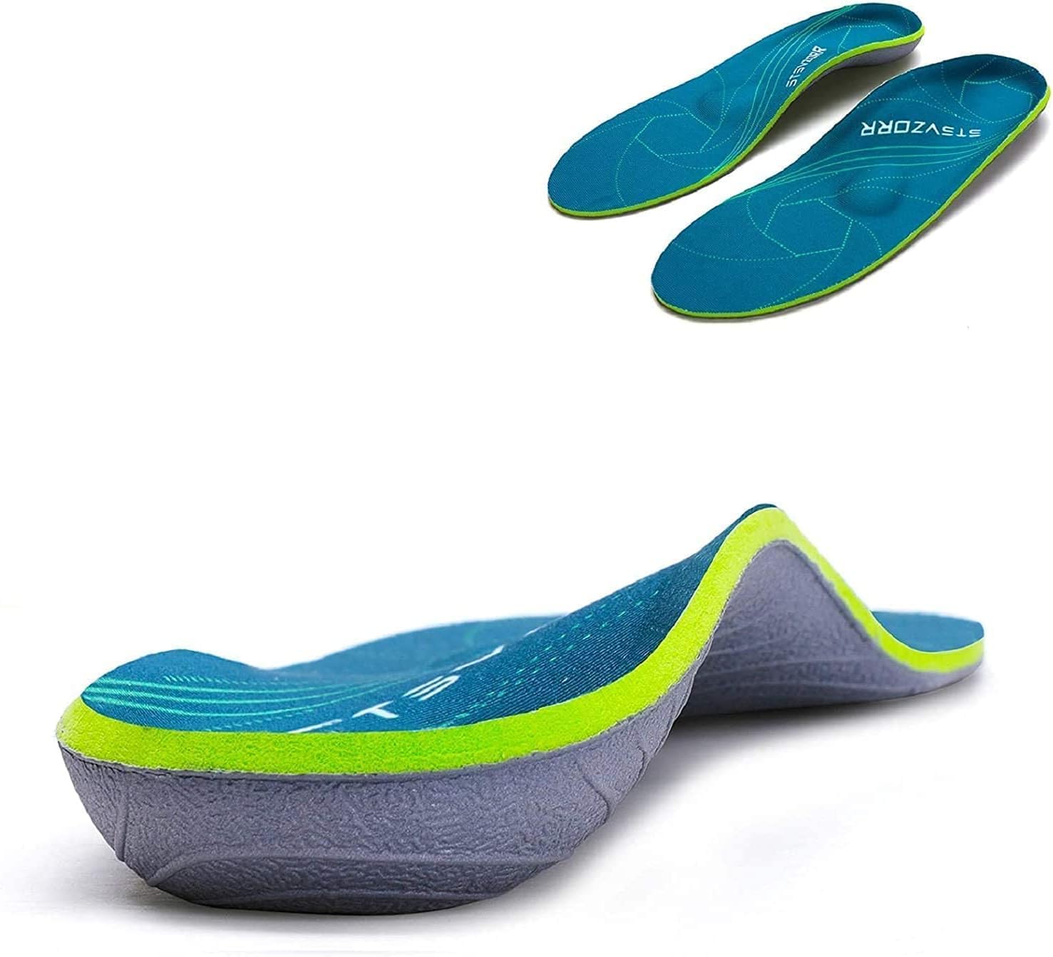 Orthopedic Insoles Plantar Fasciitis Arch Support Flat Feet Heel Spurs and Foot...