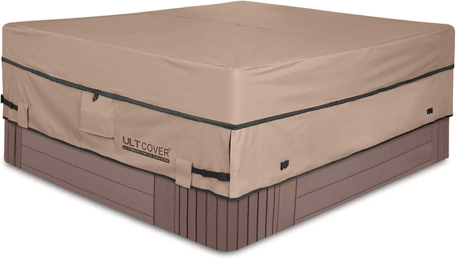 Waterproof ULTCOVER Hot Tub Cover, Special 600D Polyester SPA Cover, High-Qualit...