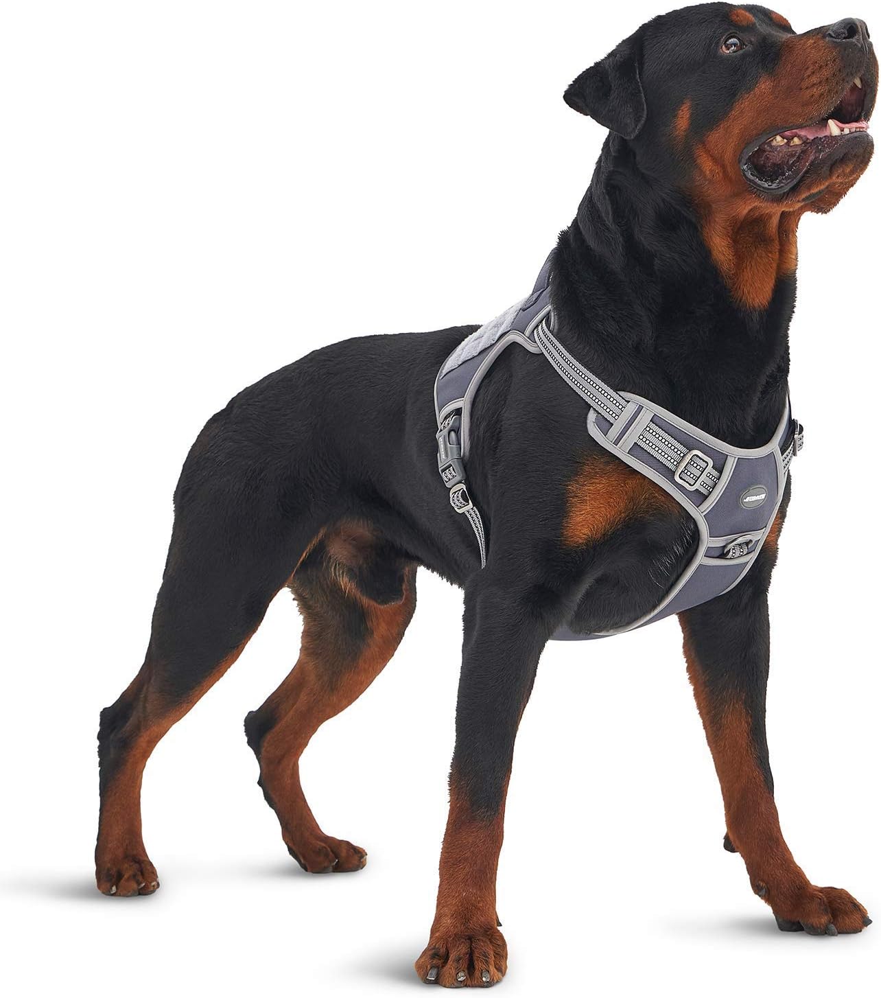 AUROTH Tactical Dog Harness for Large Dogs No Pull Adjustable Pet Harness Reflec...