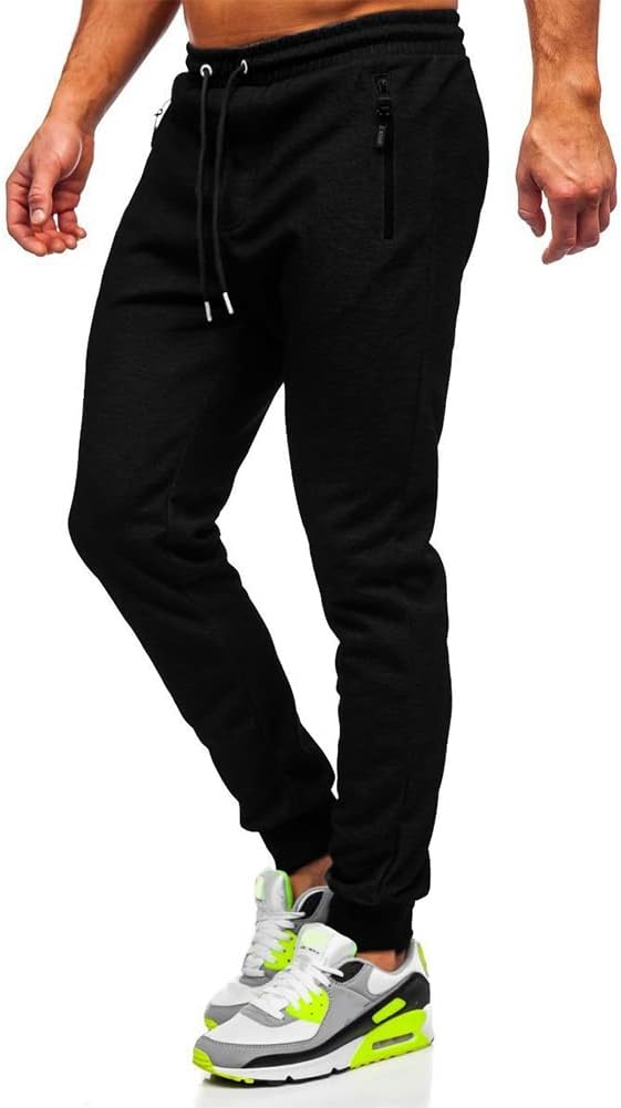 BUXKR Mens Casual Joggers Sweatpants for Jogging,Running or Athletic Activities...