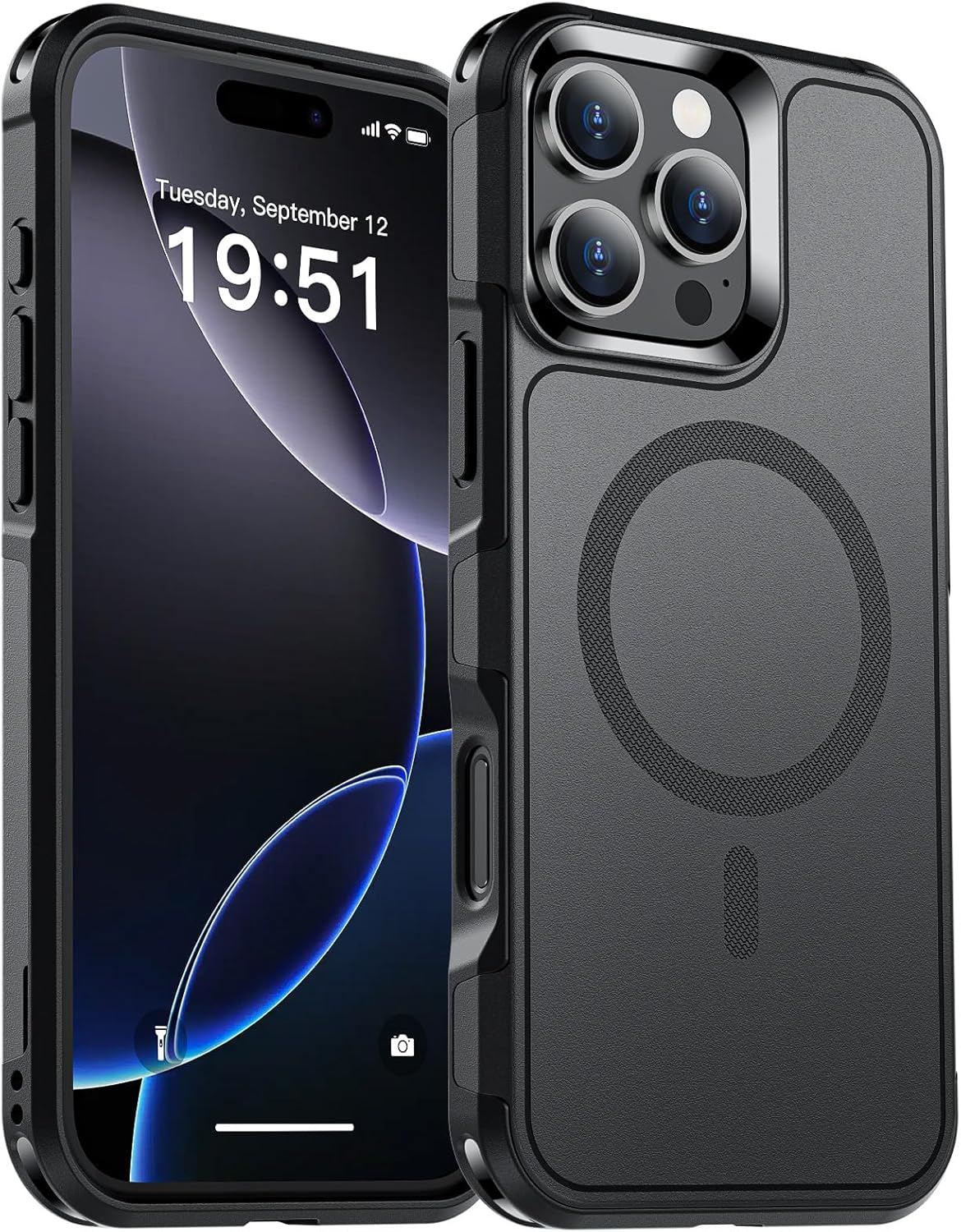 SUPFINE Magnetic Case, Unique iPhone 16 Pro Protection, Special Phone Case with...