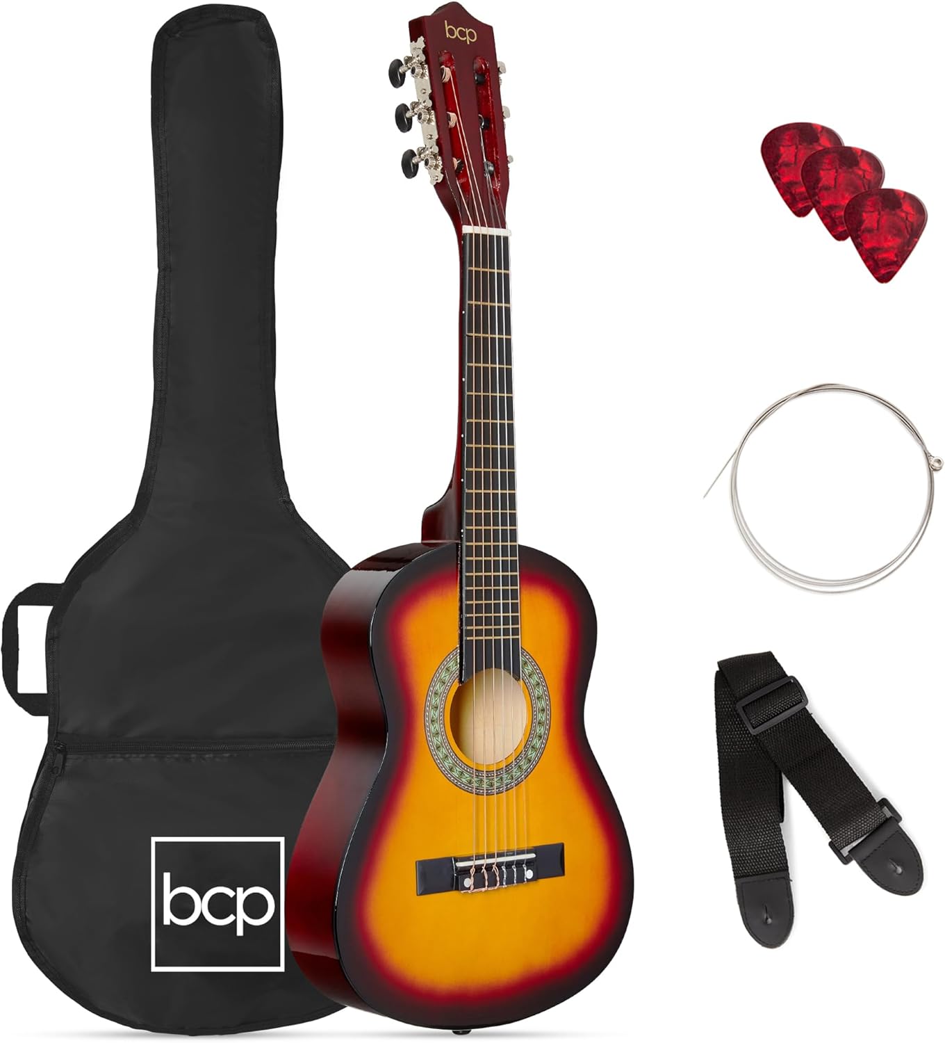Choice Products 30in Kids Acoustic Guitar, Special Beginner Starter Kit for Kids...