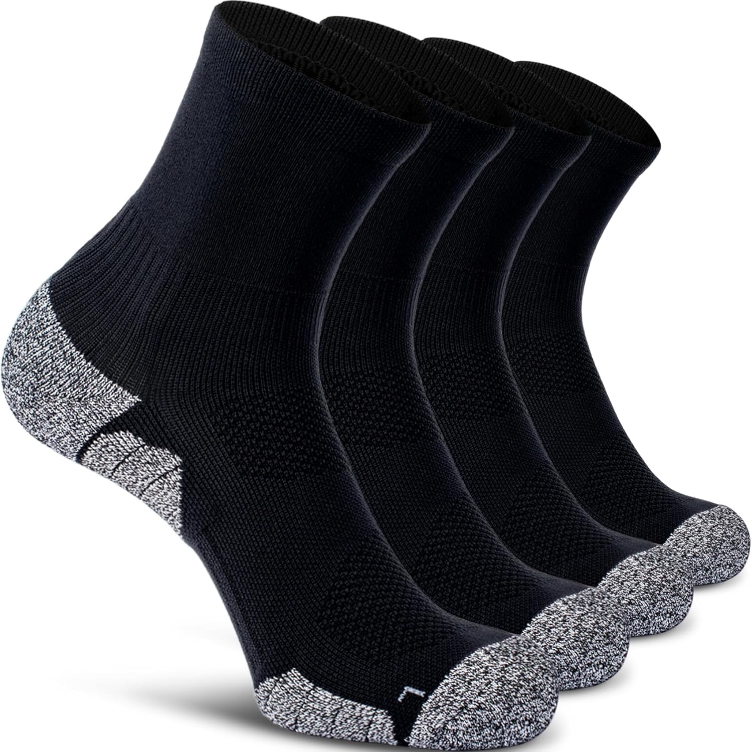 CWVLC Compression Socks, Special Athletic Quarter Socks Cushioned for Men and Wo...