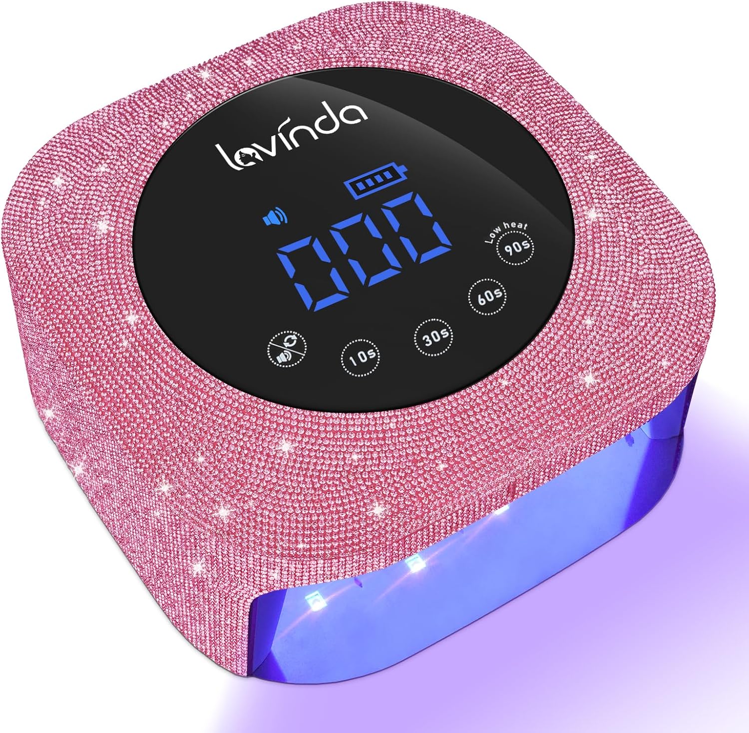 Cordless Gel UV LED Nail Lamp, Rechargeable UV Nail Light Nail Dryer For Gel Nai...