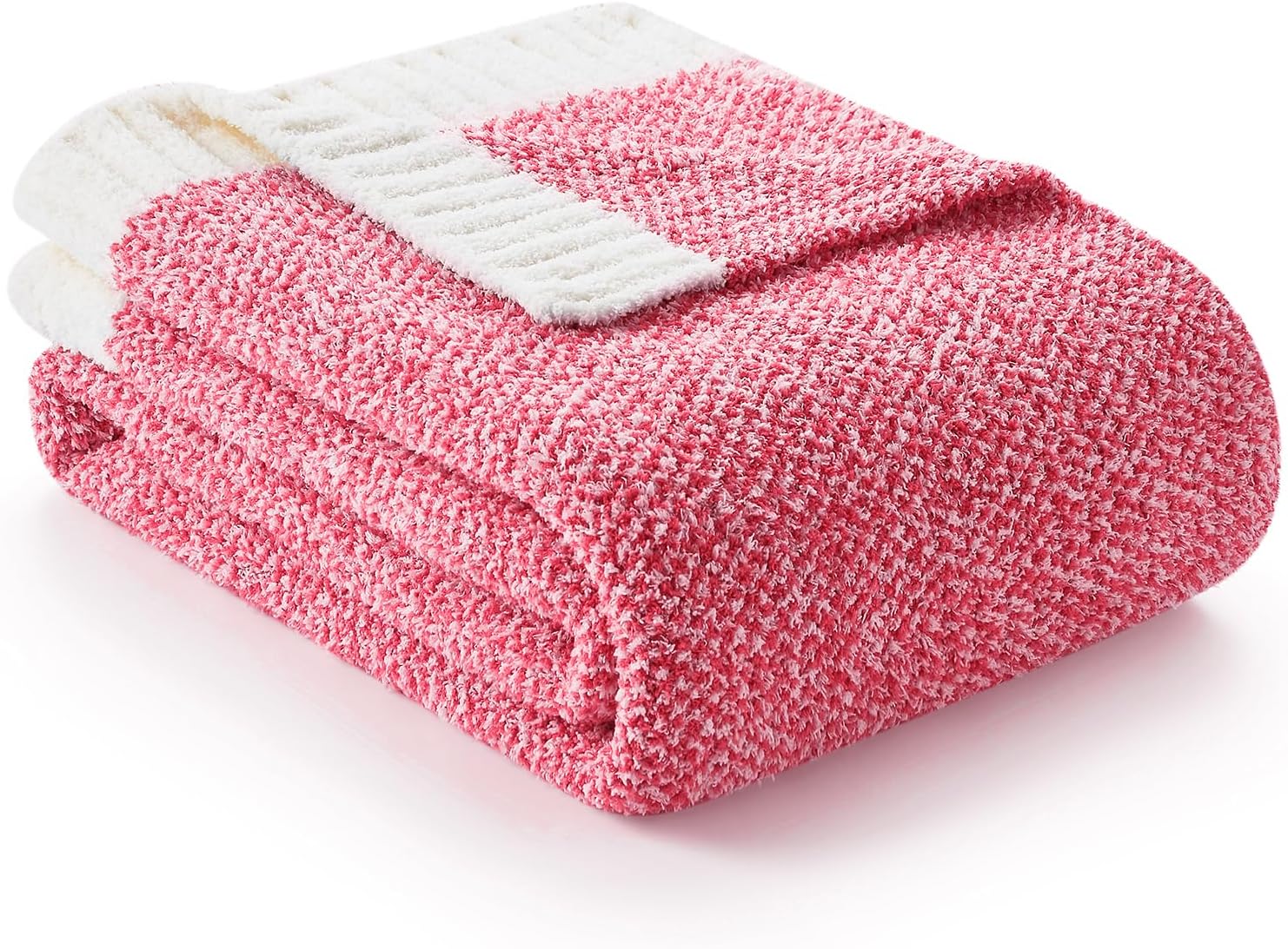 Snuggle Sac Queen Size Bedding Blankets Hot Pink,Super Soft Warm Bed Blanket But...
