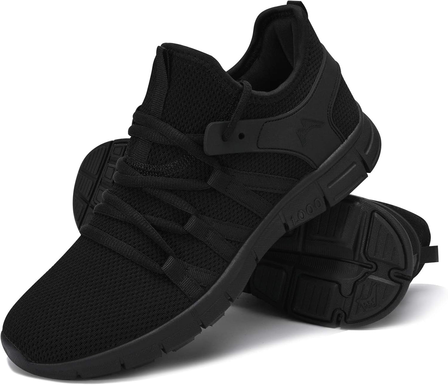 INZCOU Running Shoes Lightweight Tennis Shoes Non Slip Gym Workout Shoes Breatha...