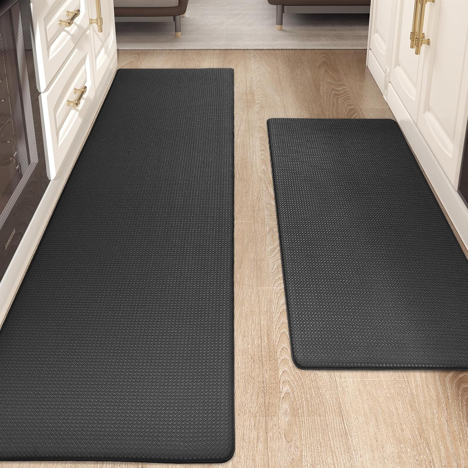 Color&Geometry Kitchen Rugs, Kitchen Rug Set 2 Piece Kitchen Runner Rug Kitchen...