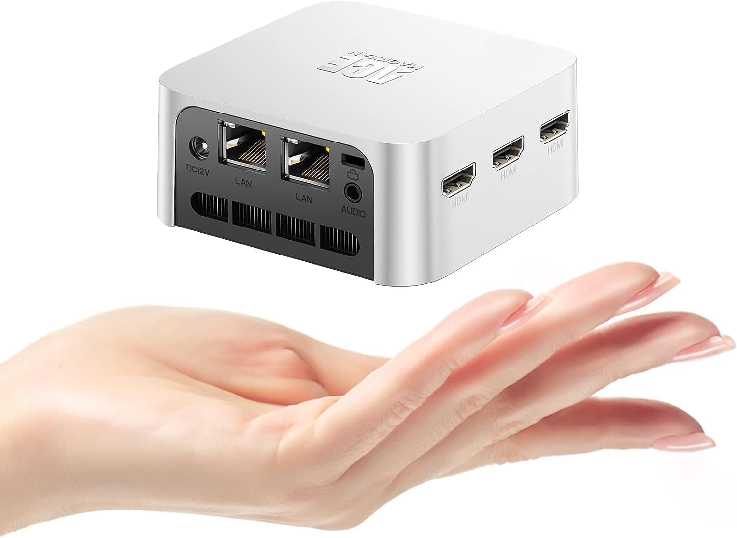 ACEMAGICIAN Mini PC Computer, 12th Gen N100 (up to 3.4GHz) 16GB LPDDR5 512GB M.2...