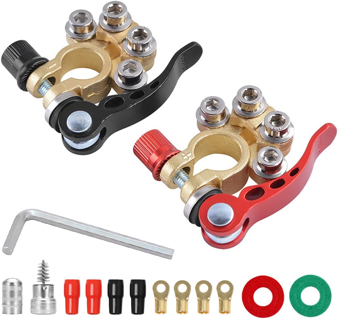 Car Battery Terminal Connectors, Special Terminal Connectors 2 Pcs, Innovative 4...