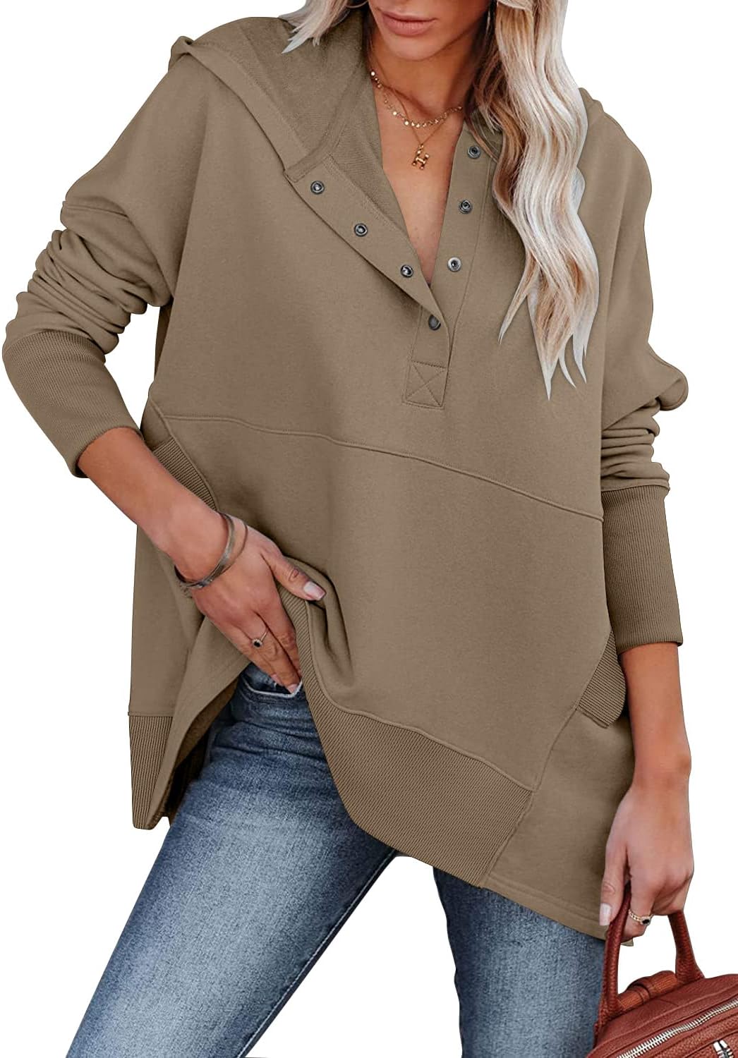 onlypuff Womens Oversized Hoodies, Special 2022 Fall Fashion Sweatshirt, Afforda...
