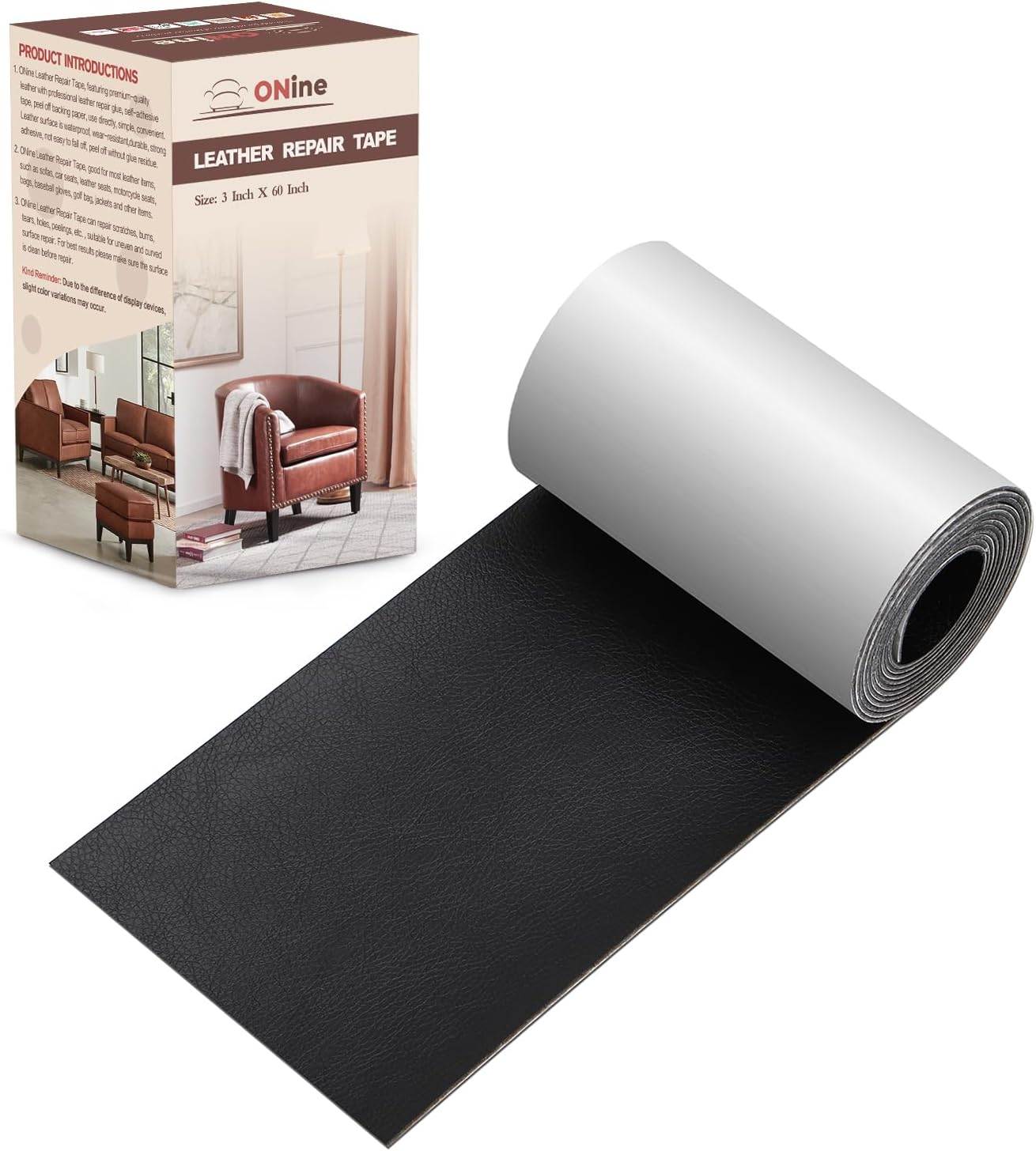 ONine Leather Repair Patch, Special Leather Repair Tape, High-Quality Leather Re...