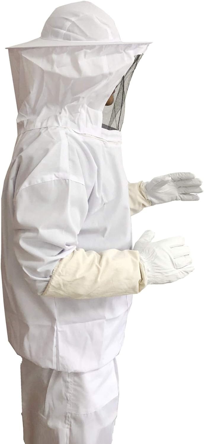 Professional Beekeeper Suit (Jacket, Pants, Gloves) Beekeeping Suit Bee Suits fo...