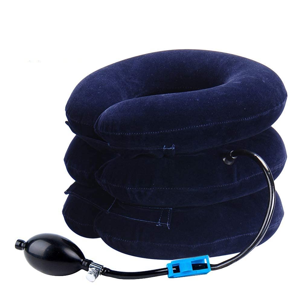 Cervical Neck Traction Device Inflatable Neck Stretcher, Use for Neck and Should...