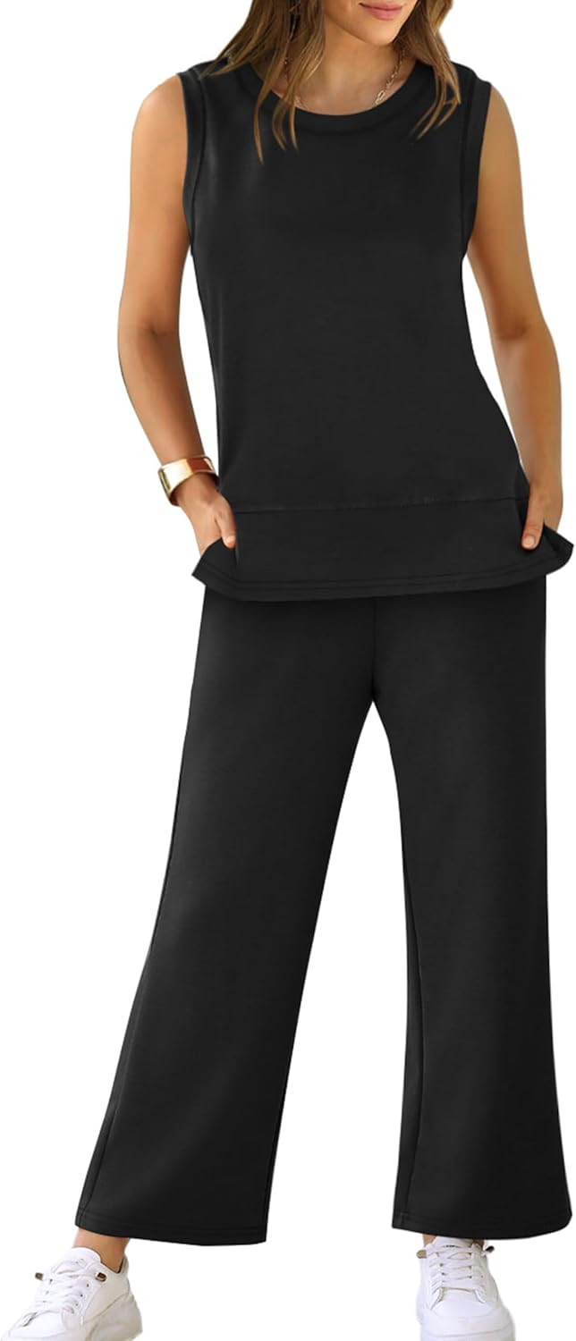 XIEERDUO Women's 2 Piece Outfits, Special Summer Travel Tracksuit, High-Quality...
