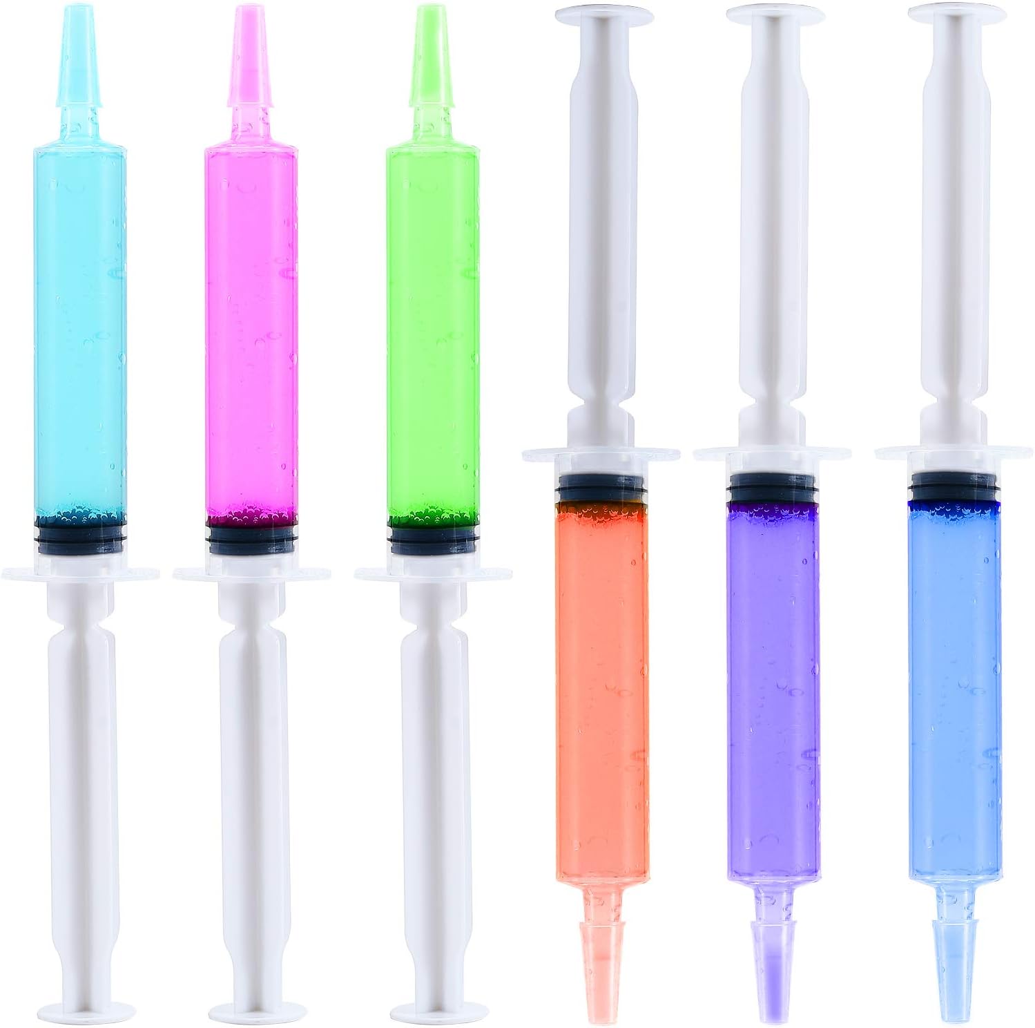 FOCUSLINE 50 Pack Jelly Shot Syringes, Special 1.5 OZ Capacity Reusable Syringe...