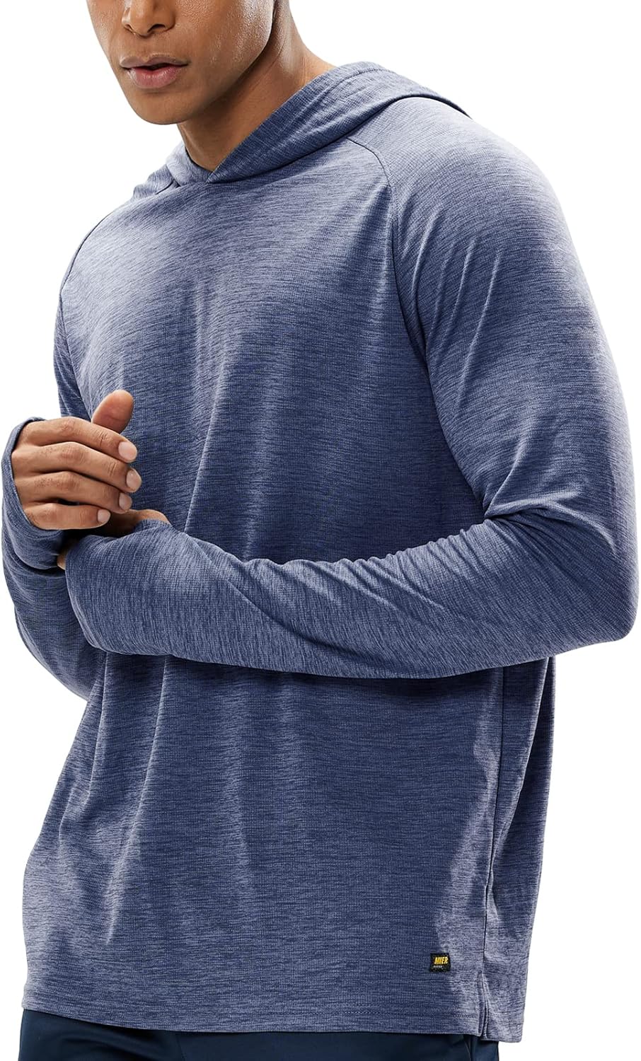 MIER Men's UPF 50 Sun Protection Hoodie, Special Long Sleeve SPF Shirt for Fishi...