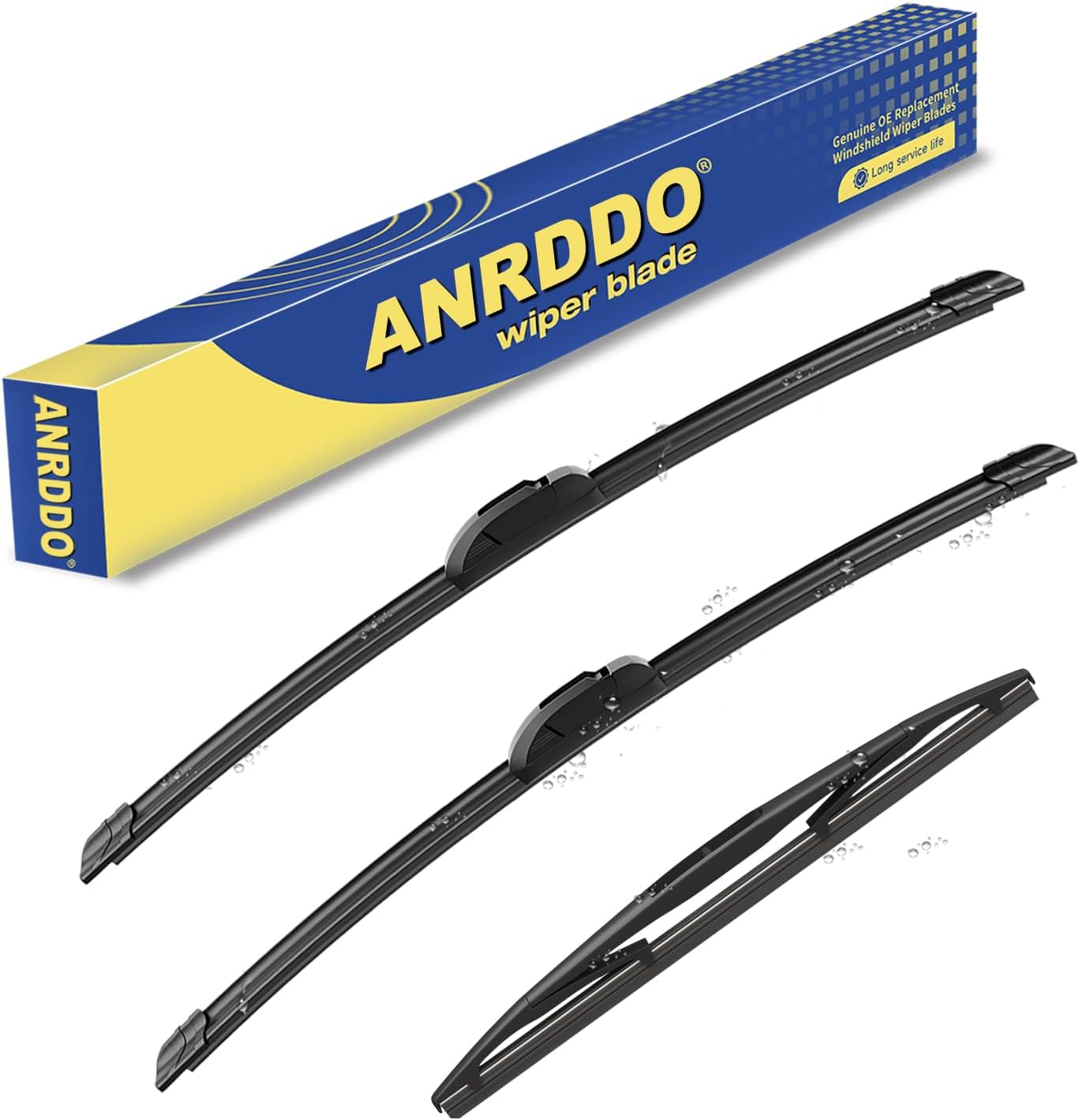 3 wipers Replacement for 2014-2018 Subaru Forester/2015-2019 Outback Legacy/2006...