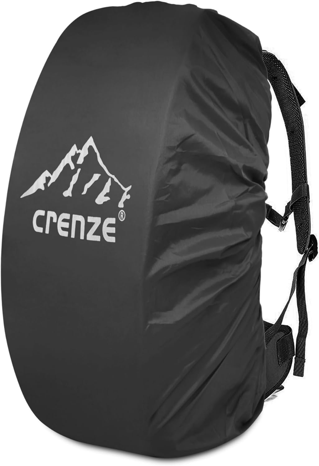Crenze Backpack Rain Cover, 15-90L Waterproof Rucksack Cover with Reflective for...