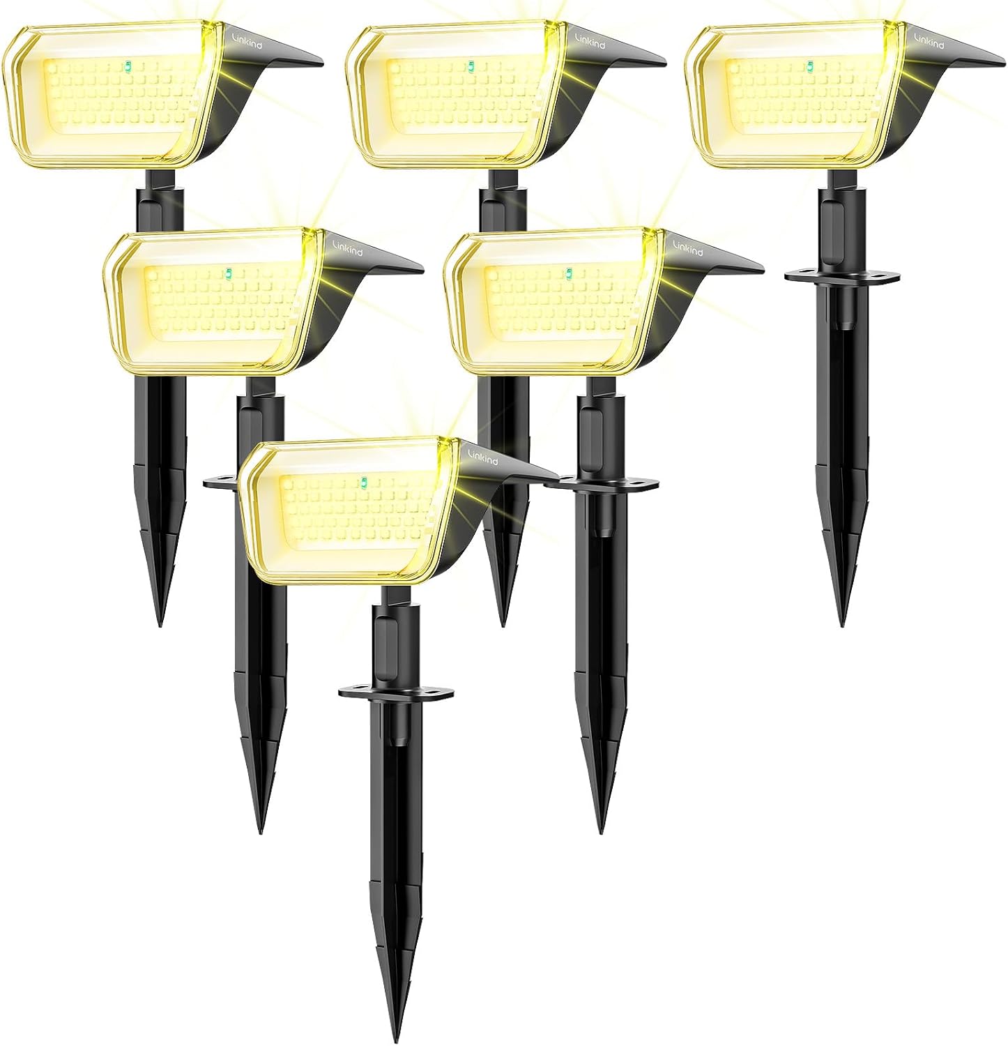 Linkind Solar Garden Light,Extra-Long Illumination Time Solar Garden Lights with...