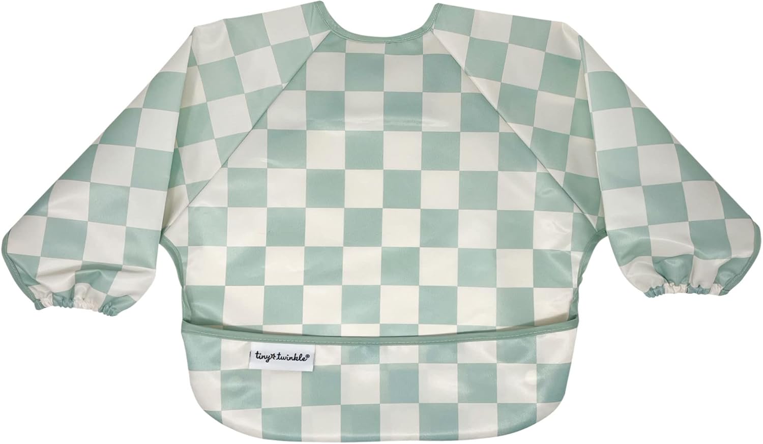 Tiny Twinkle Mess Proof Baby Bib, Full Sleeve Bib Outfit, Waterproof Bib for Tod...