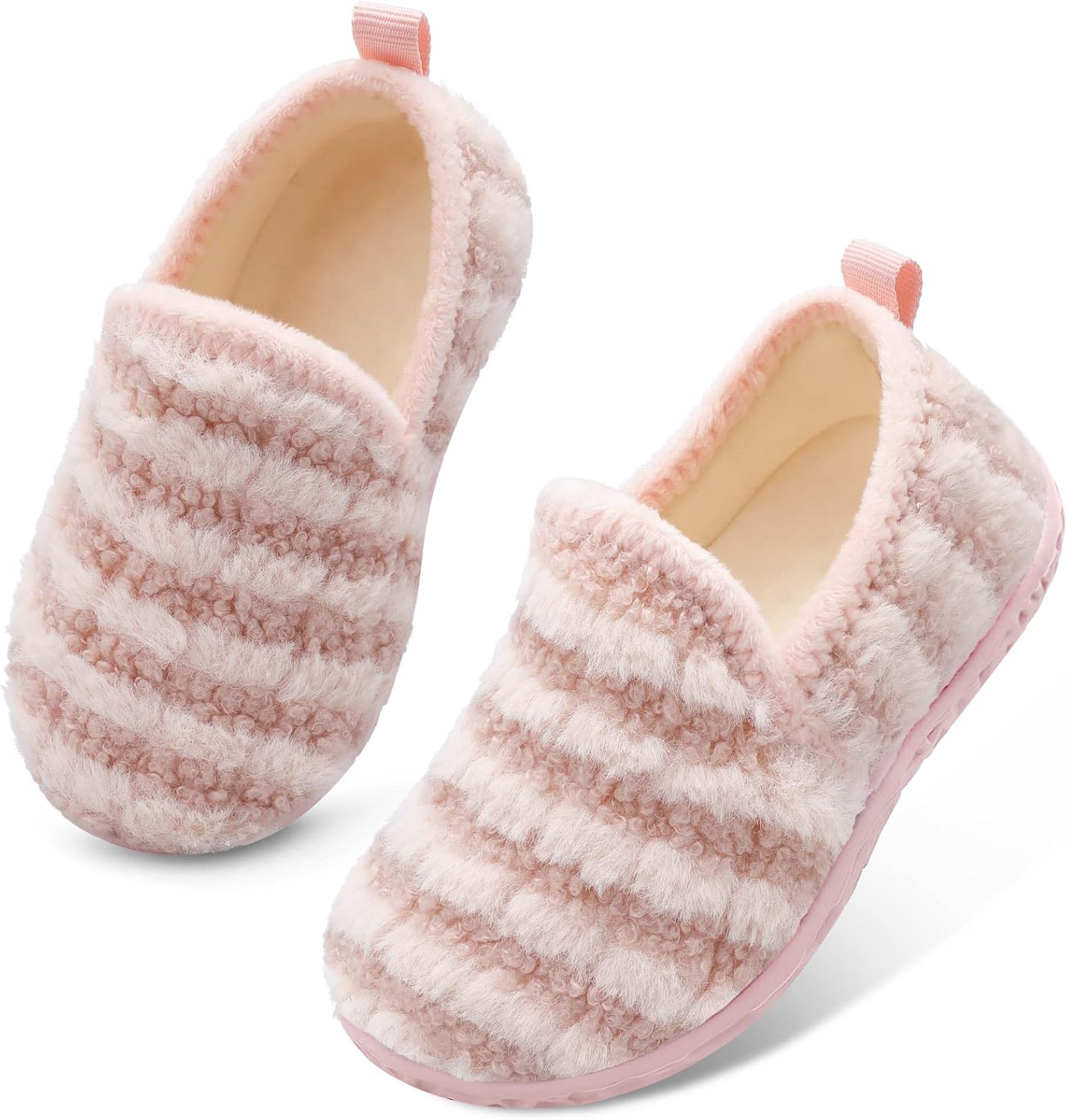 Lefflow Toddler Slippers Boys Girls House Shoes Slip on Baby Sock Shoes Lightwei...