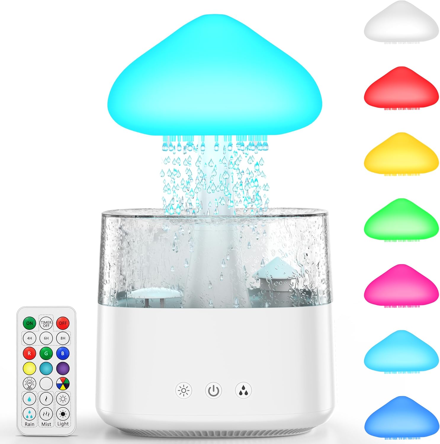 Cloud Humidifiers, Special Air Humidifier with 450ML Capacity, Innovative Mushro...