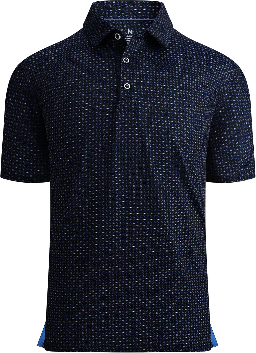 Damipow Premium Golf Shirts for Men Dry Fit Performance Polo Short Sleeve Collar...