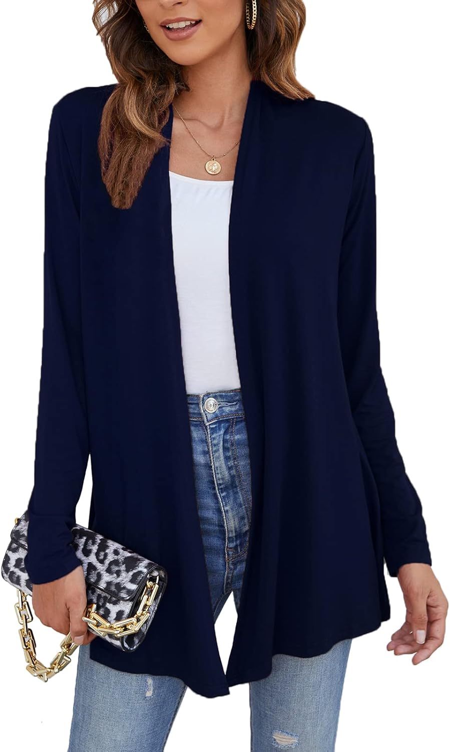 Ladlop Women's Cardigan, Special Lightweight Open Front Cardigans, Affordable Lo...