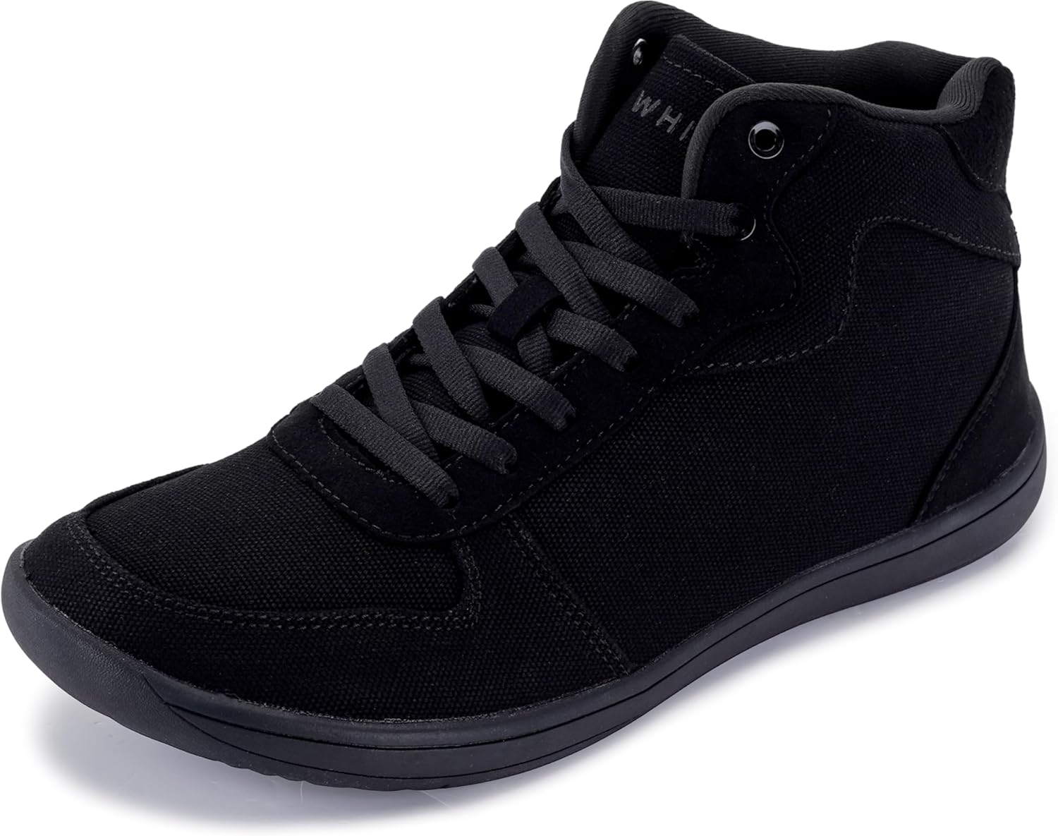 WHITIN Men's Canvas Minimalist Barefoot Shoes + Wide Toe Box + Zero Drop 12 Wide...