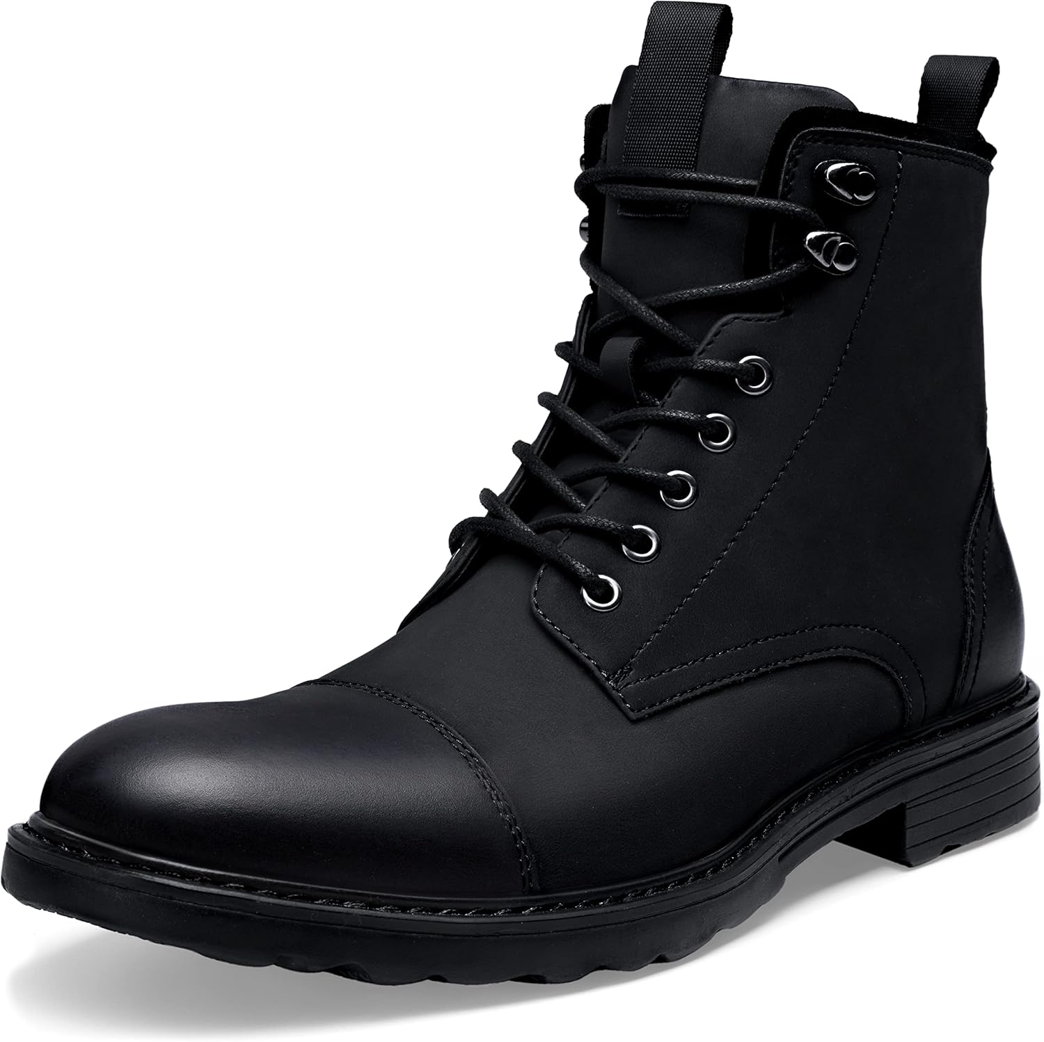 Vostey Mens Boots Motorcycle Casual Boots for Men Waterproof Chukka Boots Mens 1...