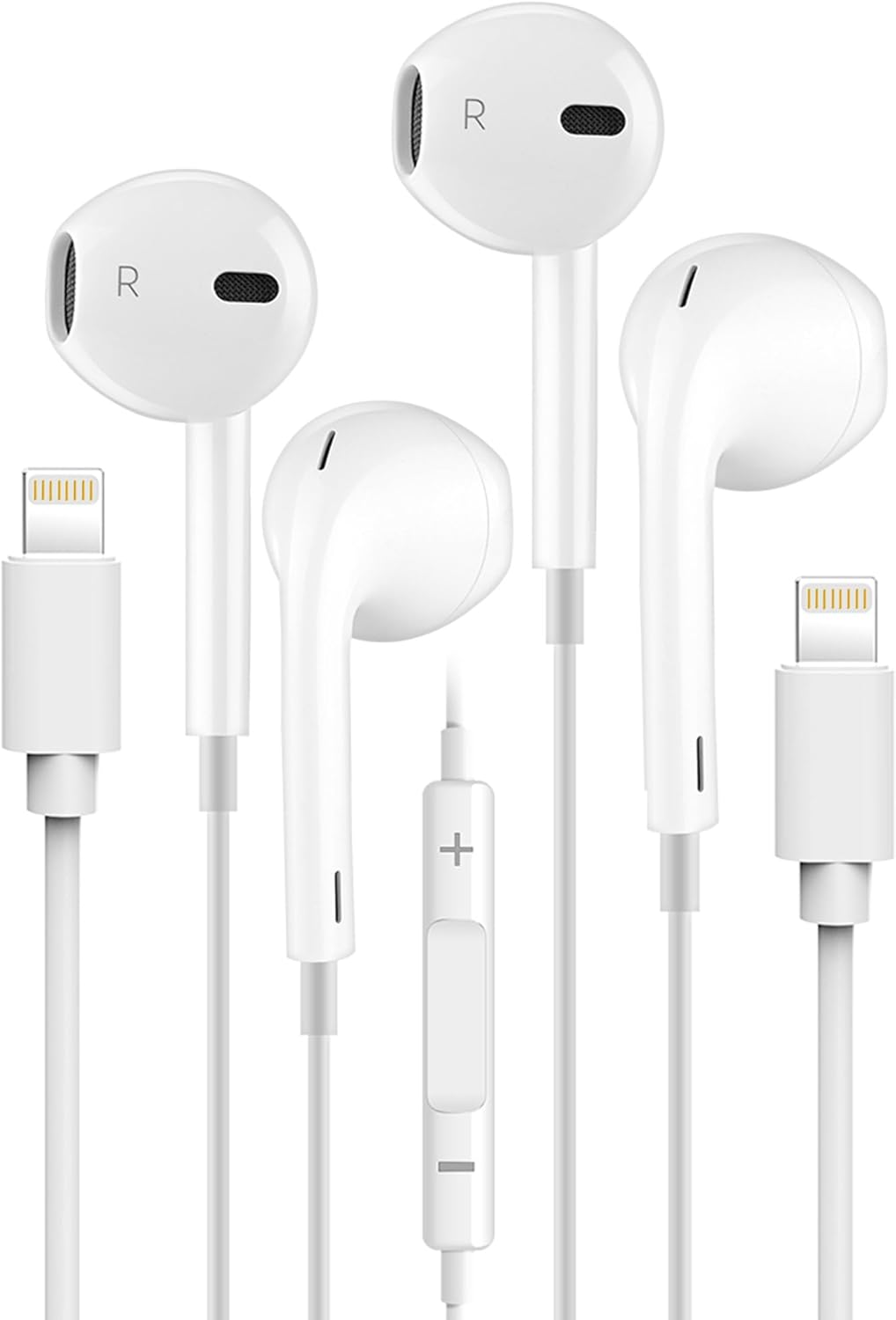 [MFi Certified] Lightning Headphones, Lightning In-Ear Headphones for iPhone Ste...