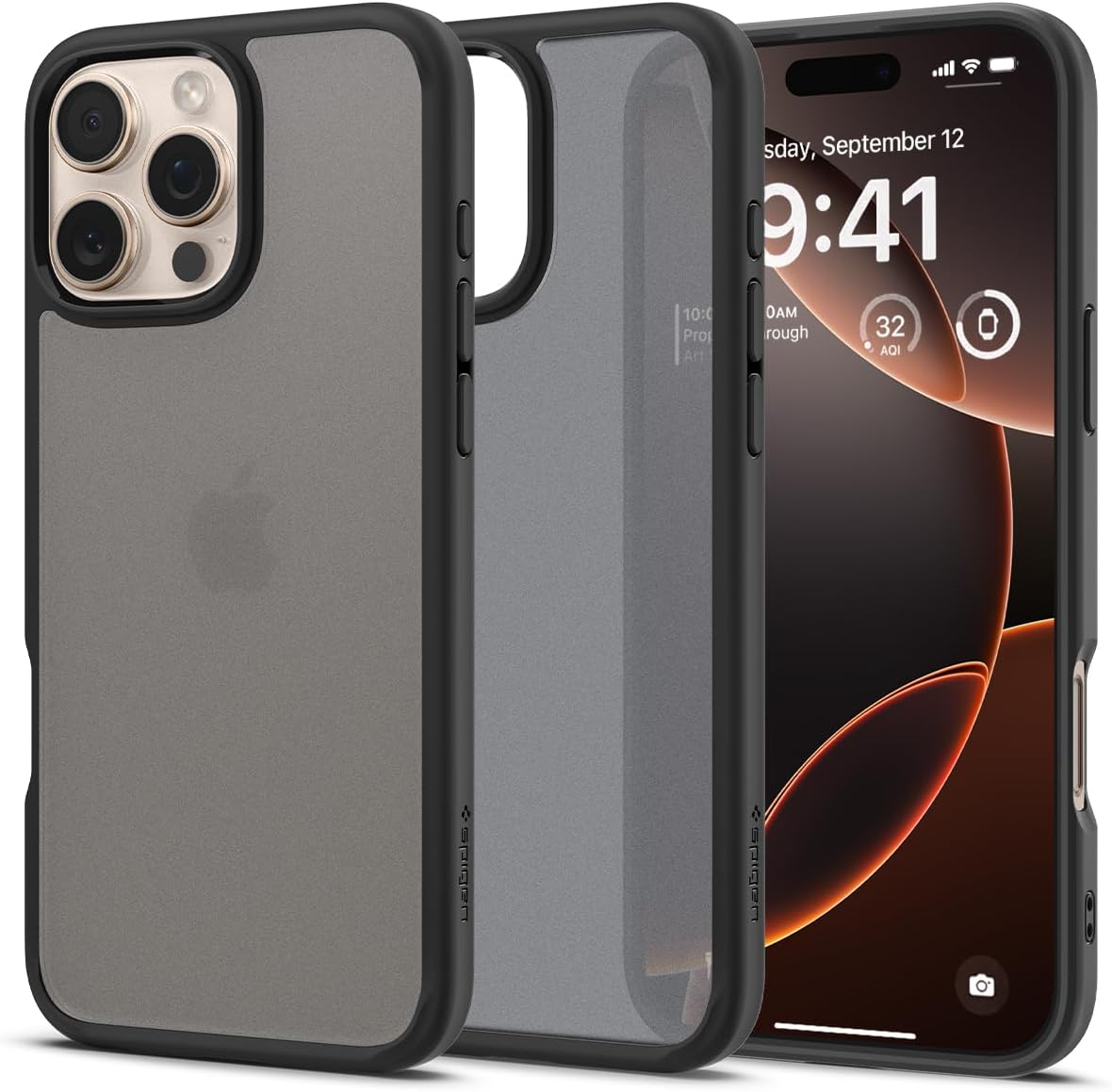 Spigen Ultra Hybrid Designed for iPhone 16 Pro Case [NOT Compatible with MagSafe...