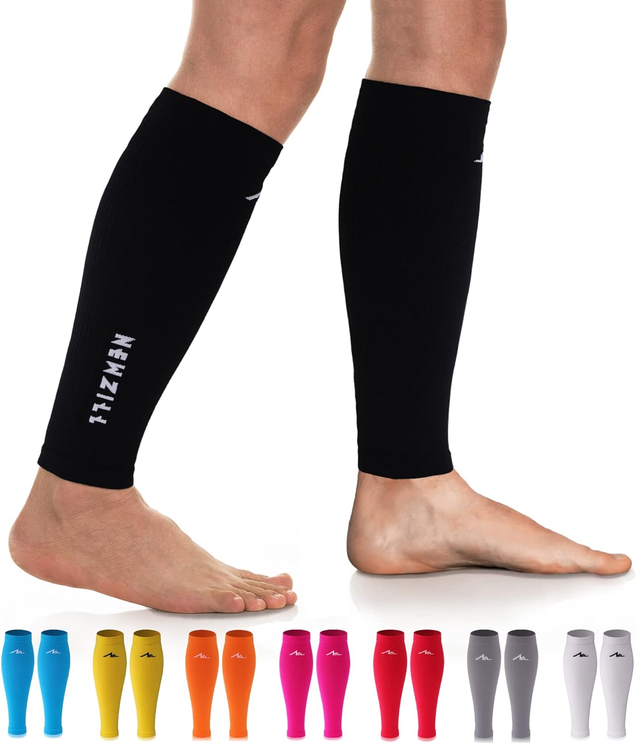 NEWZILL Compression Calf Sleeves (20-30mmHg) for Men & Women Perfect Option to C...