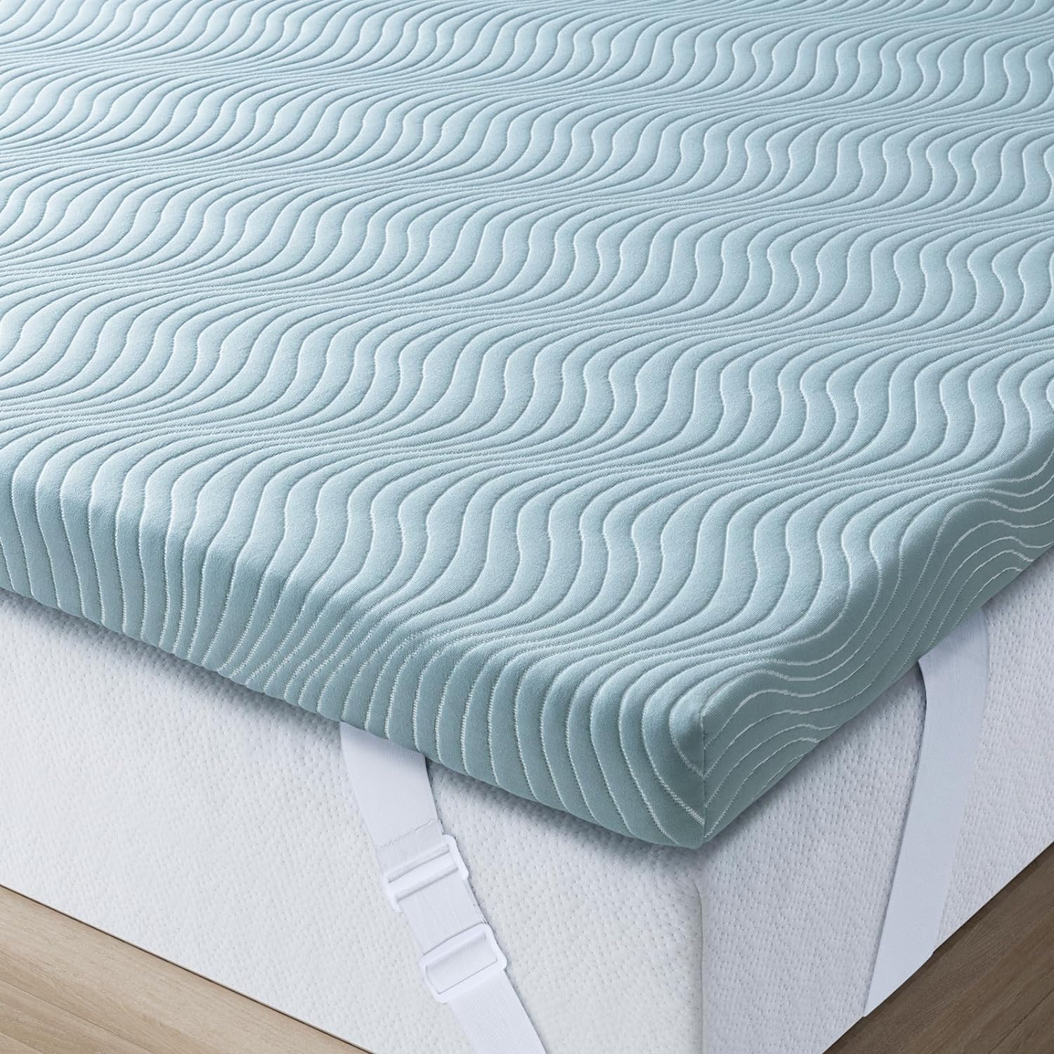 Firm to Extra Firm Mattress Topper 3 inch Queen Size Memory Foam Mattress Topper...