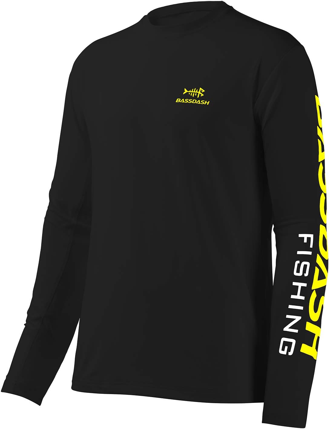 BASSDASH Fishing T Shirt, Special UV Sun Protection UPF 50+ Clothing, Innovative...