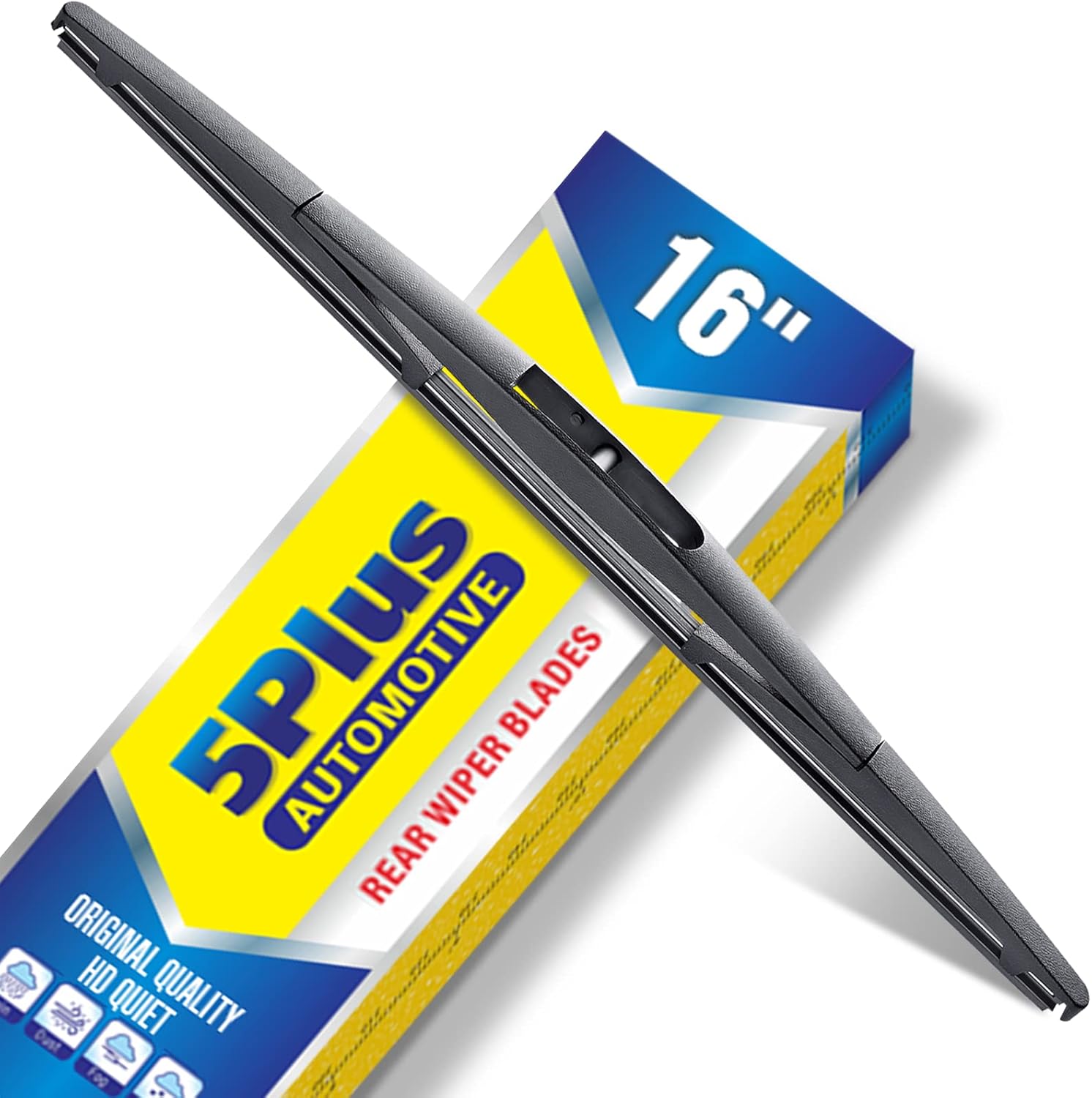 5 PLUS® 16" Rear Wiper Blade Replacement for Honda Odyssey 2022-2005 Insight 11-...