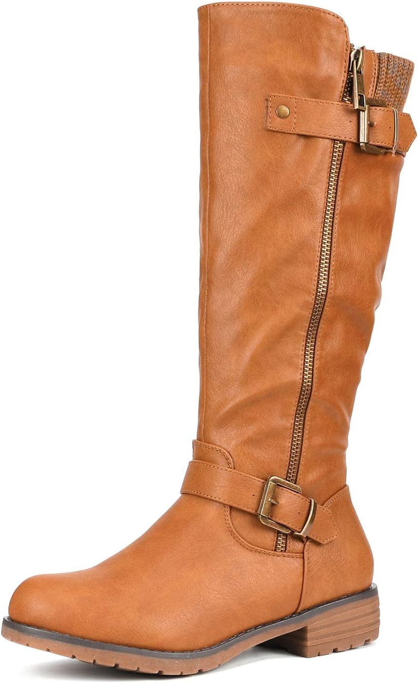 DREAM PAIRS Women's Knee High Boots, Special Comfortable Riding Boots, Innovativ...