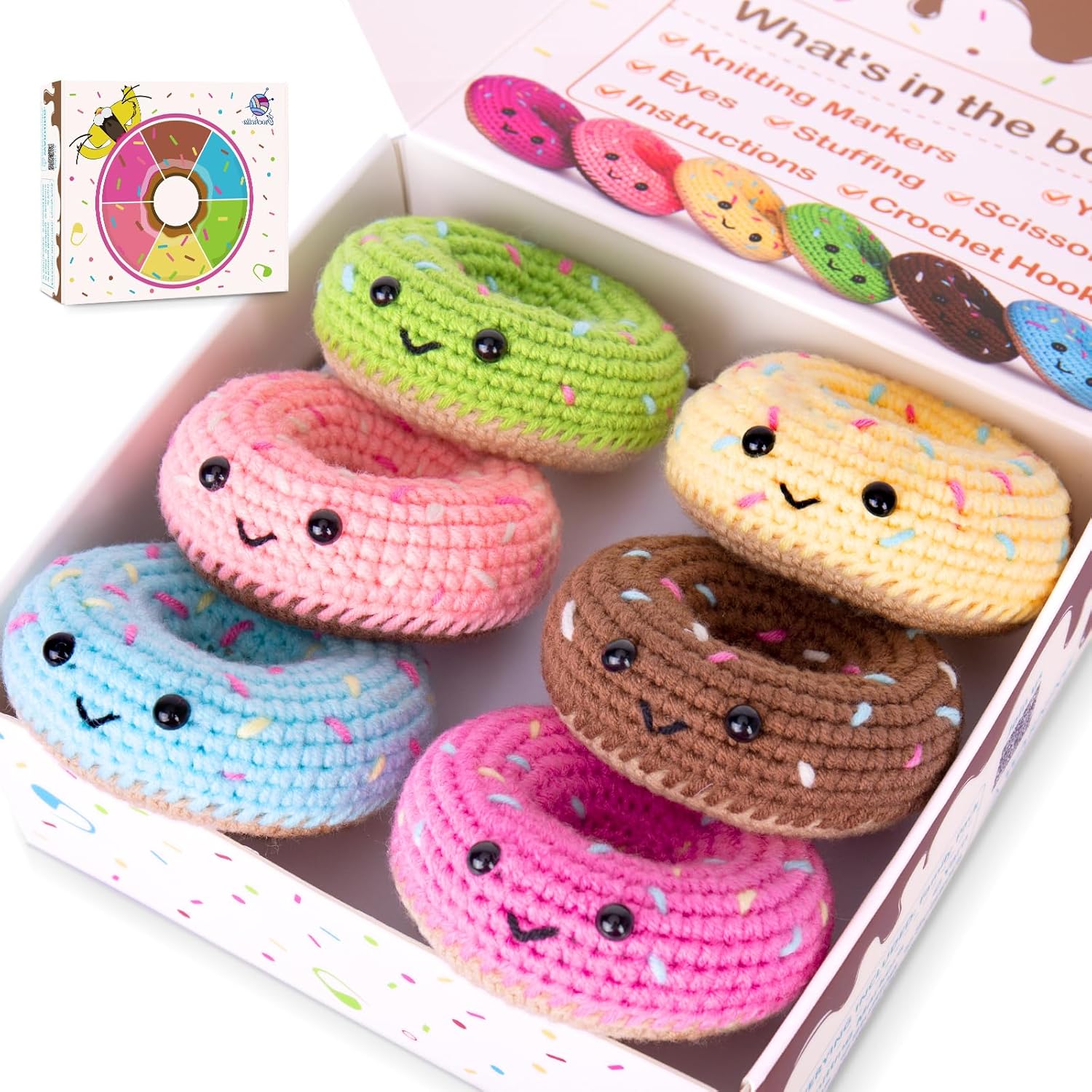 Crochet Kit for Beginners, Special Beginner Crochet Starter Kit with Step-by-Ste...