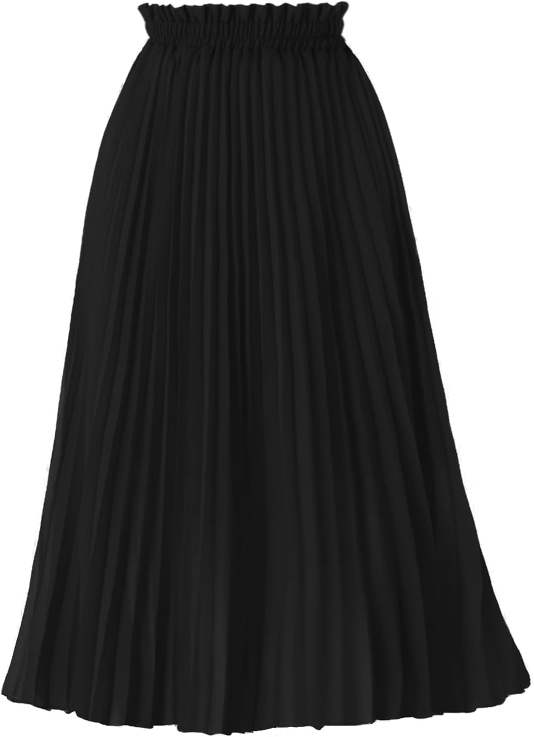 GOOBGS Women's Skirt, Special Pleated A-Line Skirt for High Waist, Affordable Sw...