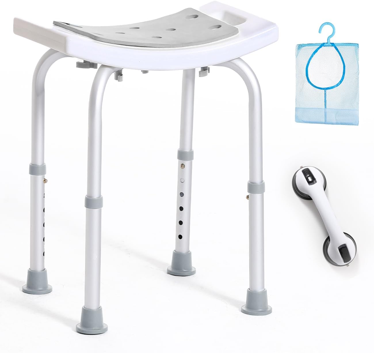 HSA/FSA Eligible Shower Chair, Special Shower Stool for Inside Shower with Free...