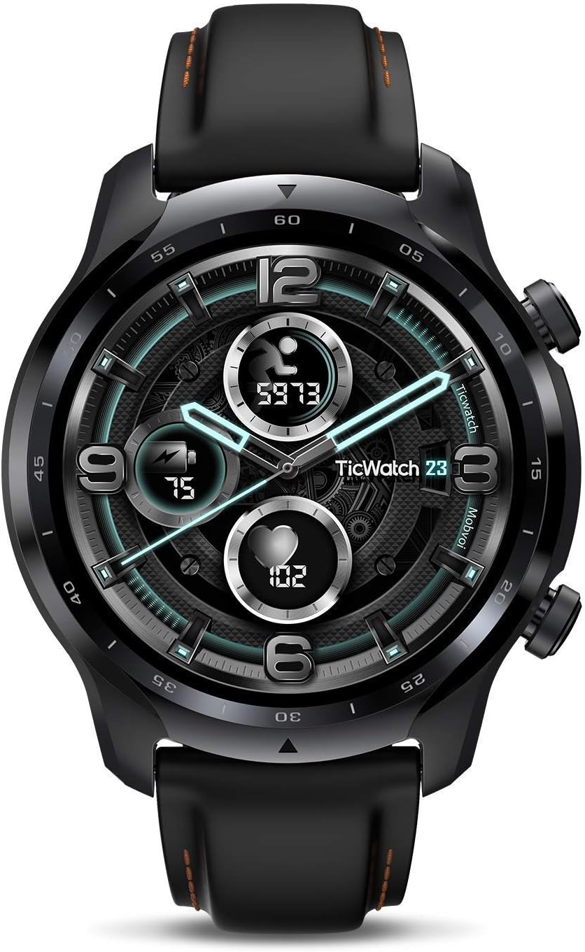 Ticwatch Pro 3 GPS, Innovative Smart Watch, Special Men's Wear OS Watch with Qua...
