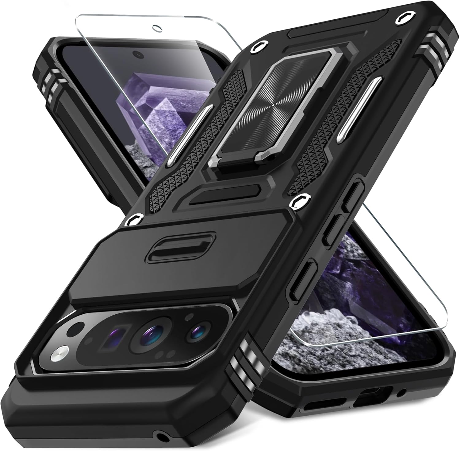 **Best DEERLAMN Case for Google Pixel 9 Pro XL, Special Protective Case with Sli...