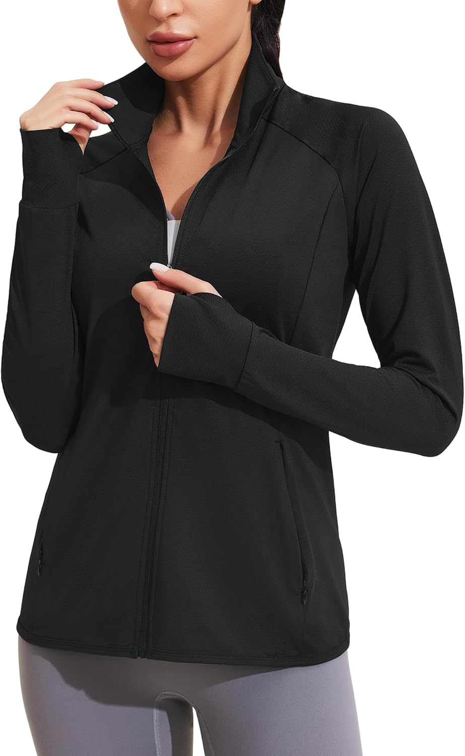 COOrun Women's UPF 50 Sun Protection Hoodie, Special Long Sleeve Hooded Active S...