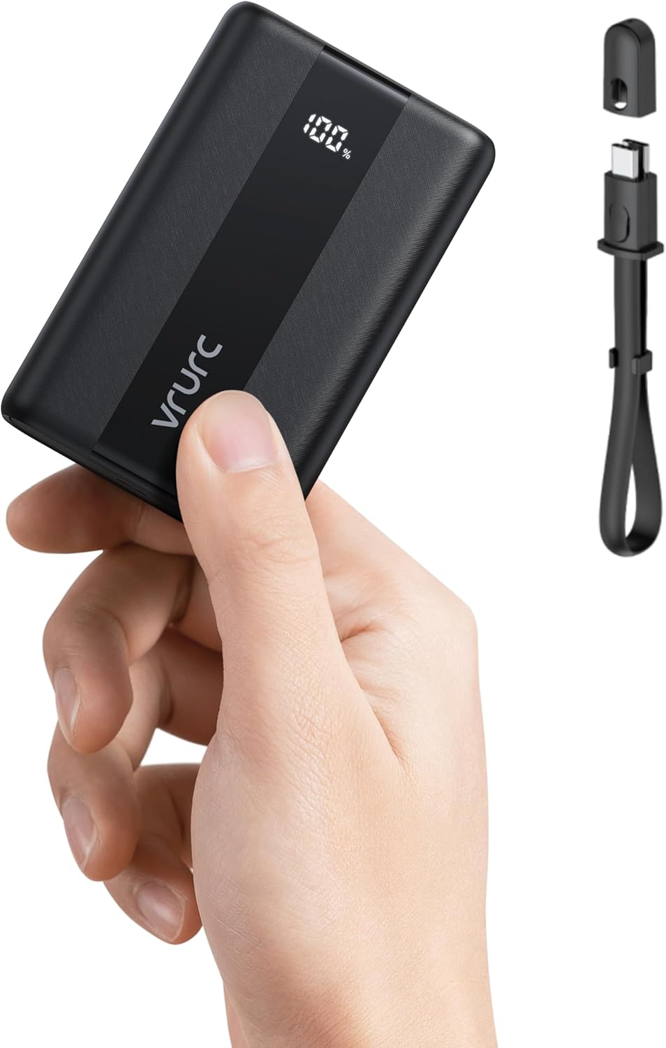 VRURC 20000mAh Mini Power Bank Quick Charge 22.5W Fast Charge USB C Portable Cha...