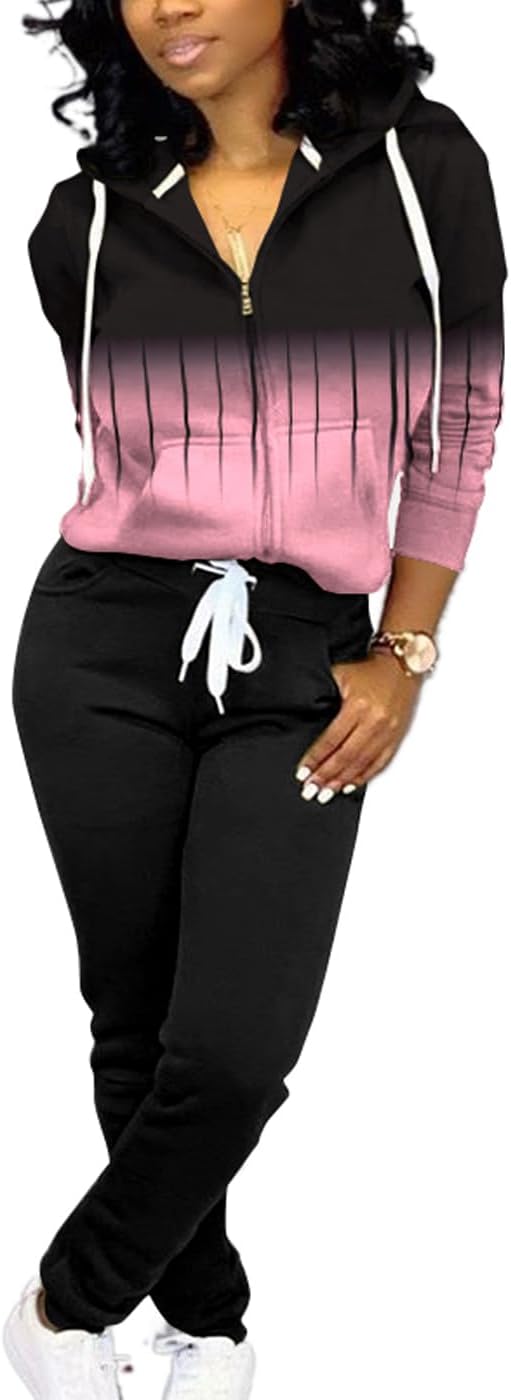 Mrskoala Two Piece Outfits for Women Tracksuit Sweat Suits Workout Jogging Sets...