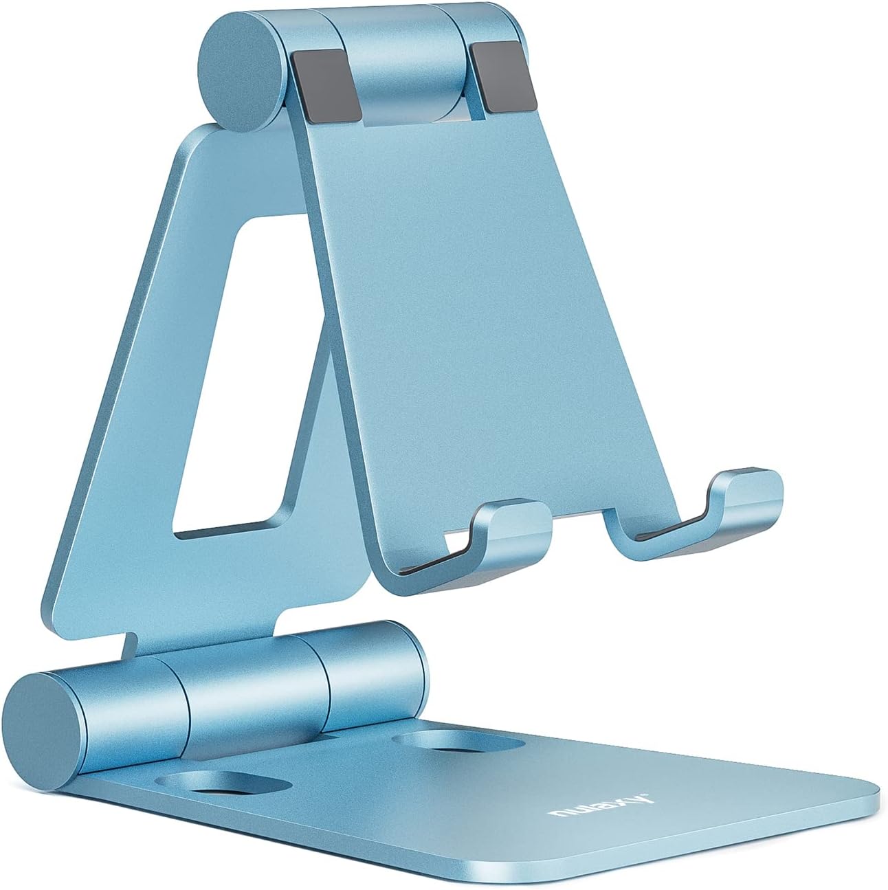 NULAXY Foldable Phone Stand for Desk, Adjustable Desktop Mobile Phone Holder Cra...