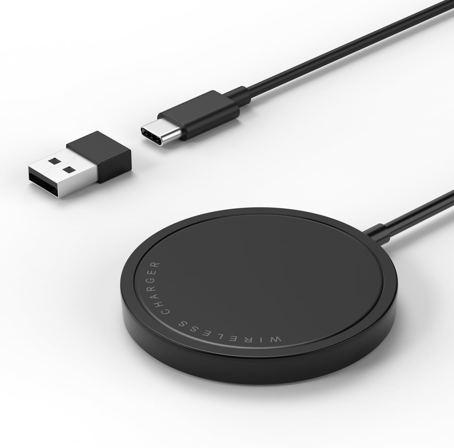 Wireless Charger, 15W Max Fast Magnetic Wireless Charging Pad Compatible with iP...