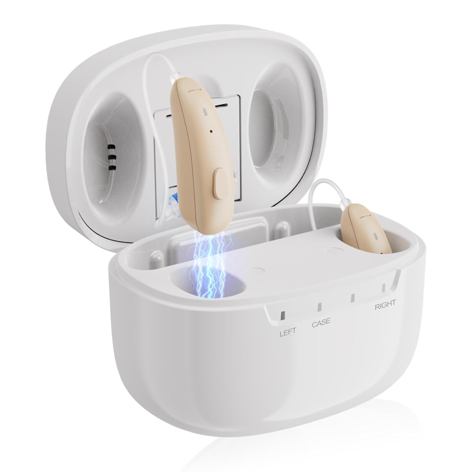 Hearing Aids for Seniors Hearing Loss Rechargeable Upgraded 16-Channel OTC RIC H...